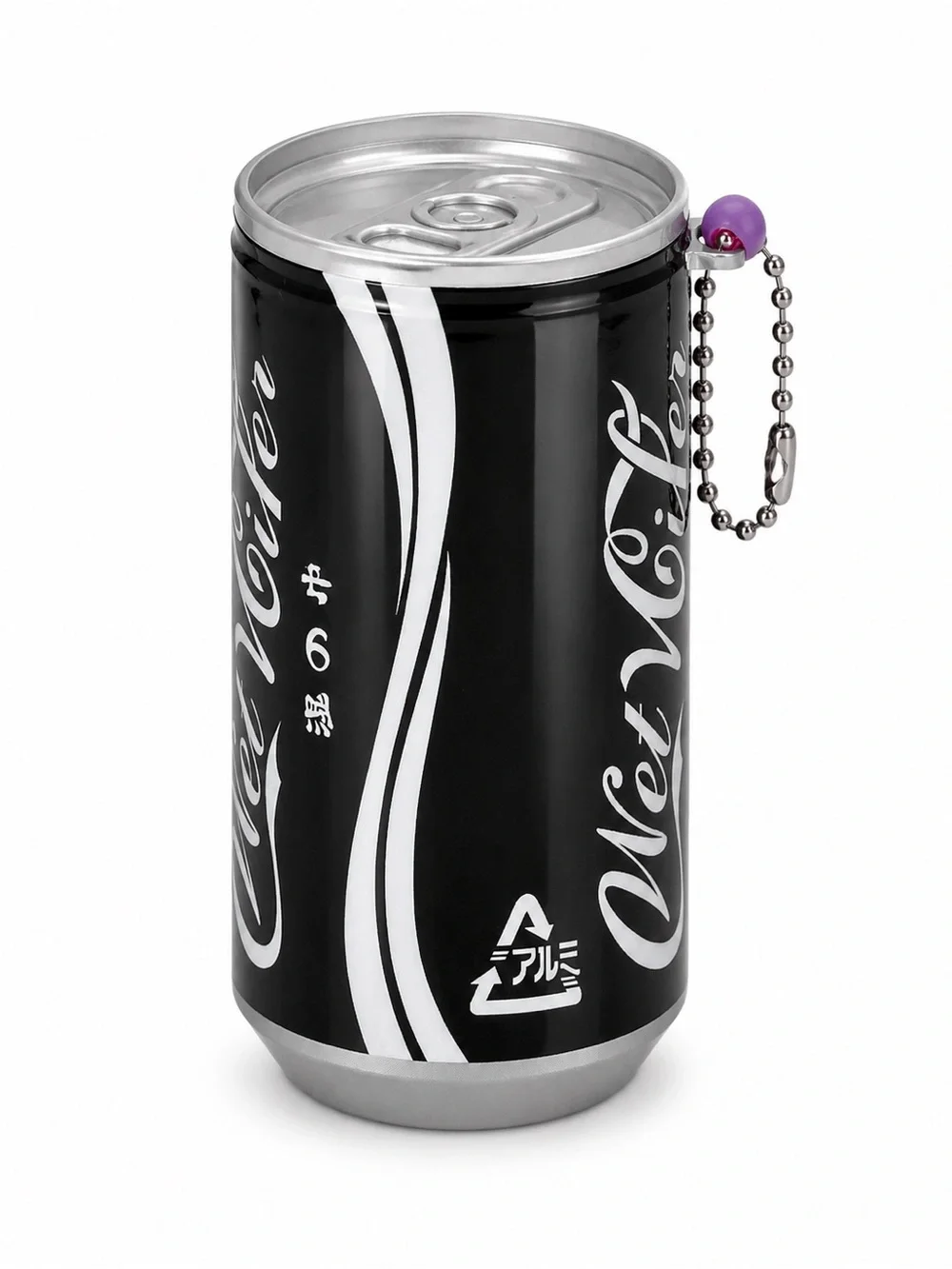 Mini Soda Can Wet Wipes Keychain 30 Wipes Choose Color NWT
